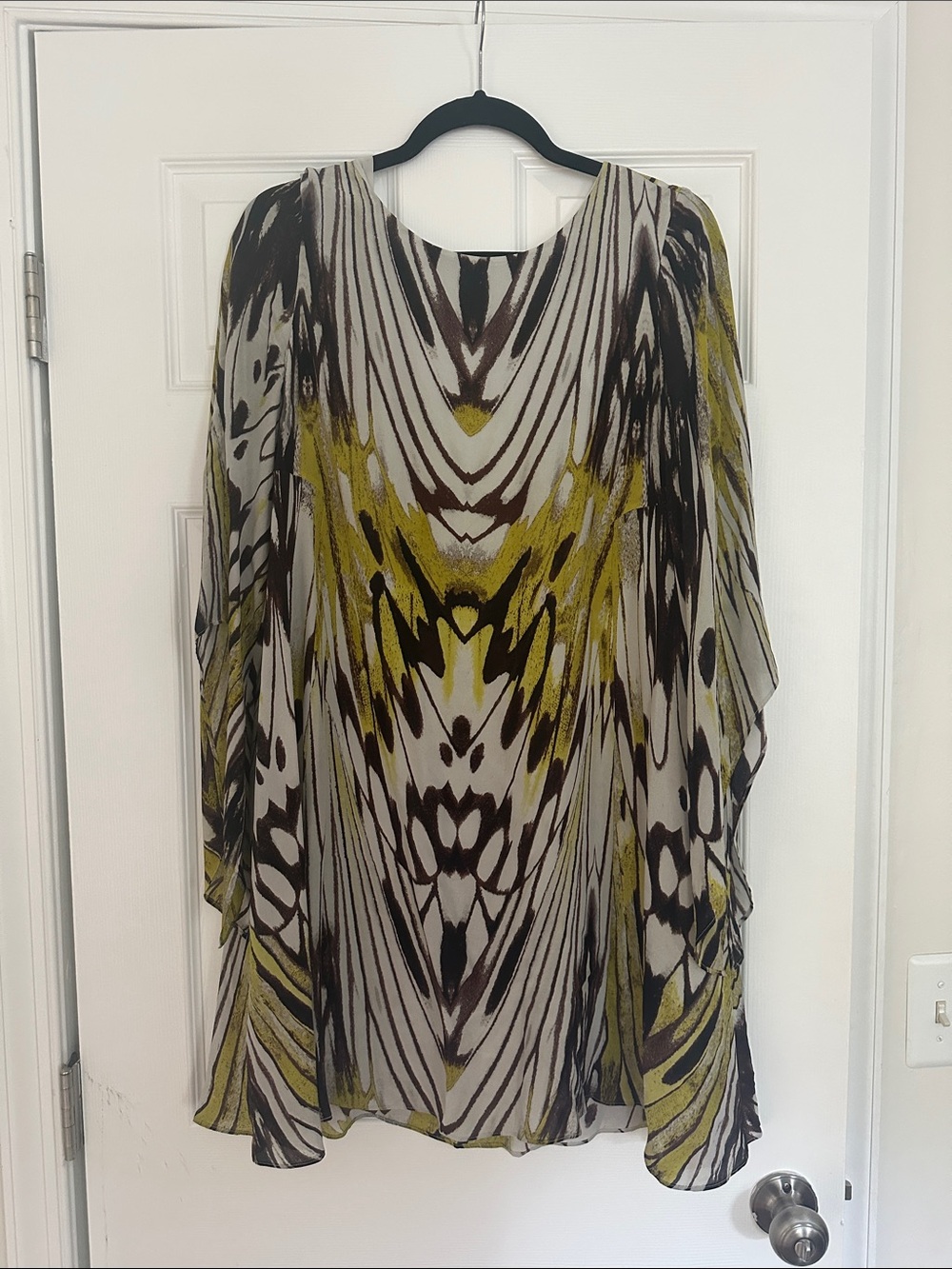 Anthropology Butterfly Dress